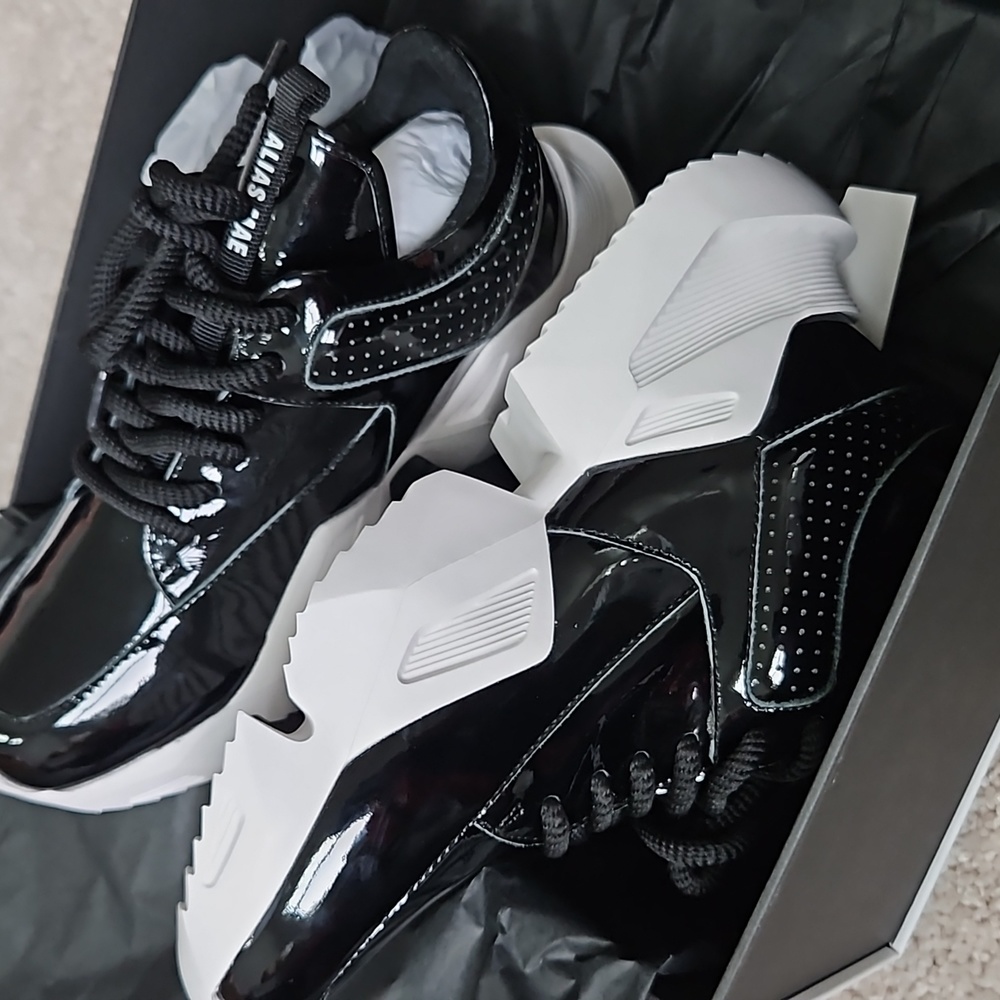 Alias Mae Tommy black patent leather sneakers - Picture 8 of 10